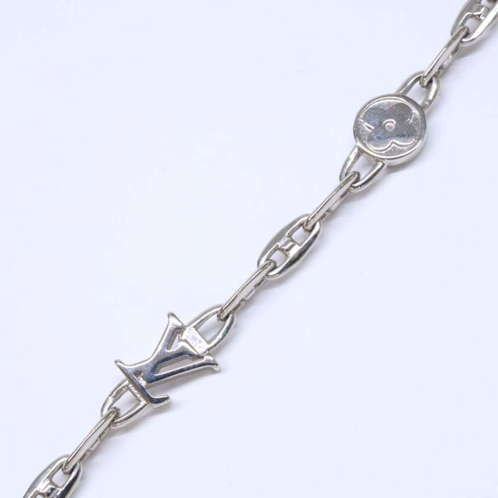 LOUIS VUITTON Silver Necklace - Picture 2 of 7